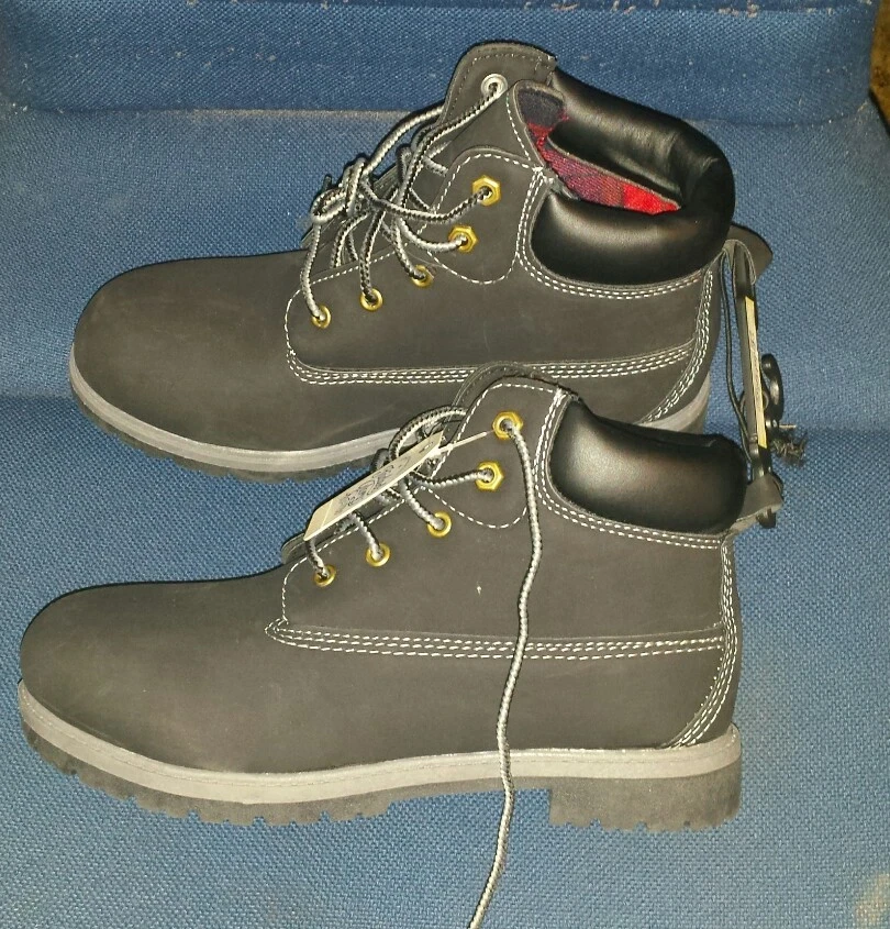  BOTAS PARA NIÑOS Faded Glory Botas negras altas unisex niños talla 6 Foto 1 de 1