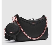 Mimco JETT Crossbody Hand Bag Black BNWT Full leather COIN purse