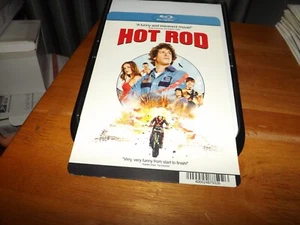 HOT ROD BLU-RAY DISPLAY BACKER CARD (not a dvd) 5.5" X 8" NO MOVIE - Picture 1 of 1