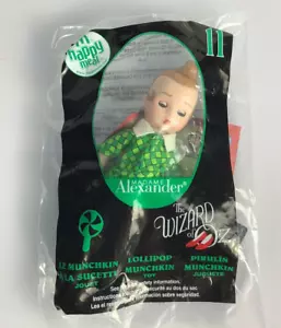 Muñeca Munchkin McDonalds Madame Alexander Wizard of Oz 2008 piruleta - Imagen 1 de 2