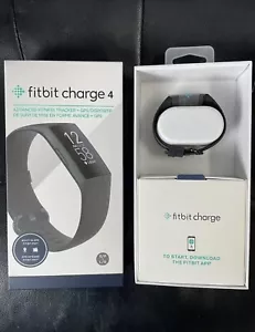 Fitbit Charge 4 Sport Smart Watch FB417BKBK Frequenza Cardiaca GPS Nero/Viola S+L - Foto 1 di 8