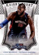 2013-14 Panini Crusade Knight Court #10 Greg Monroe - NM-MT