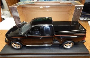 ERTL HARLEY DAVIDSON F-150 BLACK PICK UP TRUCK 1/18 SCALE USED IN BOX LQQK - Picture 1 of 4