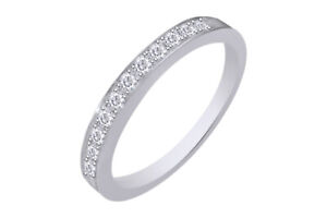 0.29 Ct Wedding Engagement Ring Band 14K 18K & White Gold Guard