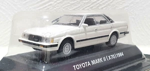 1/64 Konami Car of the 80's 1984 TOYOTA MARK II WHITE diecast model - Picture 1 of 3