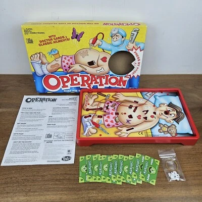 Hasbro B2176 Operation Interactive Board Game Open Box Complete  - Image 1 of 4