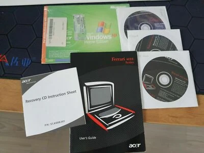 Acer Ferrari 4000 Recovery CDs with User's Guide - Image 1 of 3