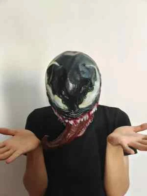 Halloween Venom Costume Mask for spiderman adult teen's Halloween cosplay Masks - Image 1 of 4