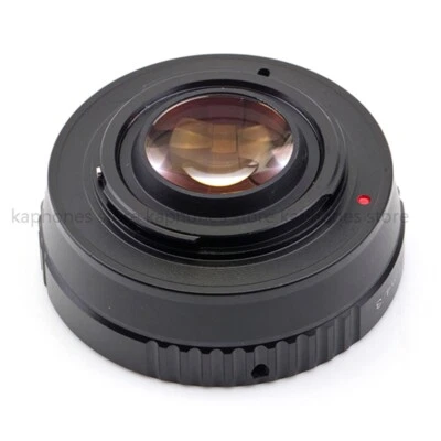 Speed Booster Focal Reducer M42 Lens to Micro Four Thirds M43 Adapter G110/G100 - Image 1 of 4