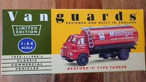 Corgi Vanguards VA7005 Bedford S Type Tanker Truck MOBILGAS 1:64 NEW - Picture 1 of 4