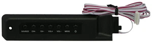 Teclado Memorex MLT5558 4K UHDTV con botones fuente CH+ CH-VOL+ VOL- MENÚ alimentación - Imagen 1 de 1