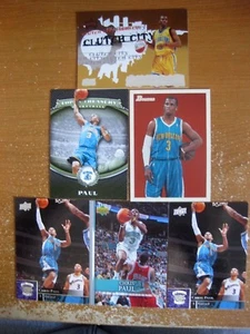 (6) Lote de embrague Chris Paul City Prospects/Topps Treasury/Bowman 48/Cubierta superior ++ - Imagen 1 de 4