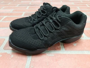 Capezio Adult Dance Shoes Rock IT DS24 Black Suede Mesh Size 7.5 - Picture 1 of 8