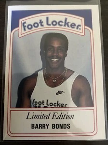 1991 Foot Locker Slam Fest #3 Barry Bonds MLB Star 🏈🏀 - Picture 1 of 5