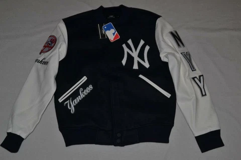 PRO STANDARD NEW YORK YANKEES  BLENDED LOGO VARSITY JACKET ALL SIZES NEW Cover