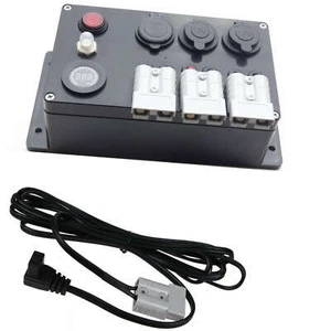 12 Volt Power Distribution Box Connect Compact USB Offroad Dual battery 4WD - Picture 1 of 12