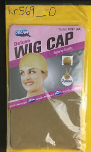 2 PCS  Dream DELUXE Wig Cap Wig Liner Wig Stocking Cap Weaving Cap