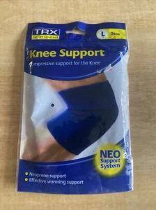 Knee Support Size Large Blue Neoprene TRX Sportzgear Compressive Washable - Picture 1 of 5