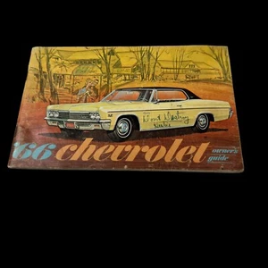 Chevrolet Owner's Guide Chevy Vintage 1966 - Picture 1 of 7