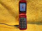 Samsung US Cellular Flip Phone Red