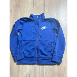 Nike Youth Full Zip Jacket Blue Size 3-4 Years Old Unisex Kids Casual Wear - Picture 1 of 6