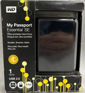 Western Digital WDBABM0010BBK-NEBB 1TB Ultra Portable Hard Drive_NEW - Picture 1 of 3