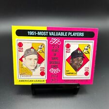2024 Topps Heritage #189 1951 Most Valuable Players Yogi Berra Roy Campanella