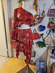 Top & Hose Set Damen Elegant Cocktail  - Bild 1 von 3