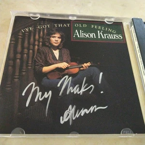 SIGNED Alison Krauss - I've got that old feeling autograph cd - Picture 1 of 3