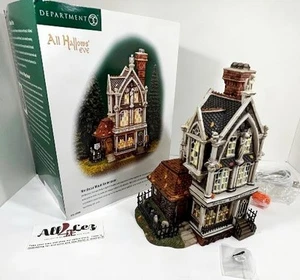 2002 DEPARTMENT 56 ALL HALLOMS' EVE MORDECAI MOULD UNDERTAKER DICKENS' VILLAGE - Picture 1 of 2