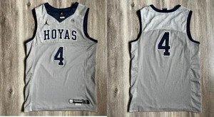 Camiseta/camiseta de baloncesto gris talla M de Georgetown Hoyas Nike Jordan 2010 - Imagen 1 de 8