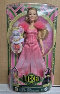 🏆 COLLECTIBLE Mattel Wicked Movie Singing Glinda Fashion Doll URL MISPRINT🙂↔️ - Picture 1 of 7