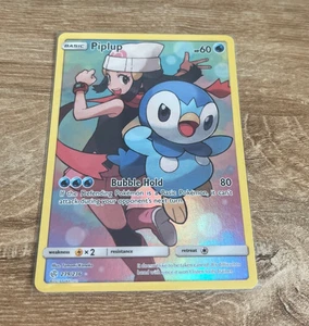 Pokémon Piplup 239/236 Secreto Raro Arte Completo Eclipse Cósmico - Imagen 1 de 9
