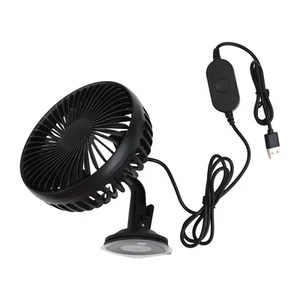 For Car Dashboard Fan with 360 Degree Rotation Strong Wind to Beat the Heat - Picture 1 of 22