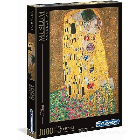 Clementoni Puzzle Museum Collection 1000 il bacio 31442