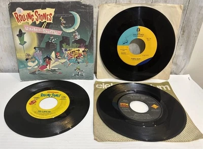 Jimi Hendrix Purple Haze Rolling Stones Harlem Billy Ocean 7621 Lot of 3 7” 45s - Image 1 of 4