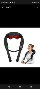 Shiatsu Neck and Back Massager,Back Massager for Pain Relief Deep T... Fast Ship - Picture 1 of 4