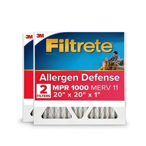 Filtrete 3pk Allergen Defense Air Filter 1000 MPR - Picture 1 of 5