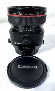 Canon TS-E 24mm f/3.5 L Tilt Shift Lens EF Mount - Near Mint - Tested - Works - Picture 1 of 13