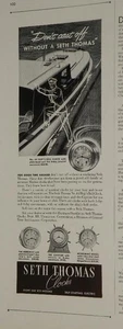 Anuncio de revista* - 1939 - Relojes Seth Thomas - Relojes marítimos - Imagen 1 de 1