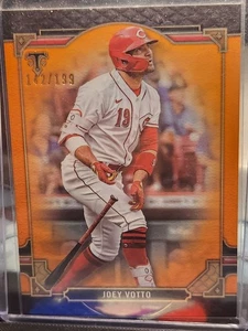 JOEY VOTTO 2022 Topps Triple Threads #98 orange /199 Cincinnati Reds Legend - Picture 1 of 3