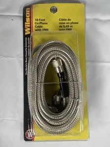 ANTENAS WILSON 305818FME 18' CABLE COAXIAL COFÁSICO EXTRAÍBLE PL-259 Conectores - Imagen 1 de 2