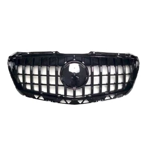 Black Front Bumper Grille Grill for Benz Sprinter W906 LCI 2014-2018 - Bild 1 von 6
