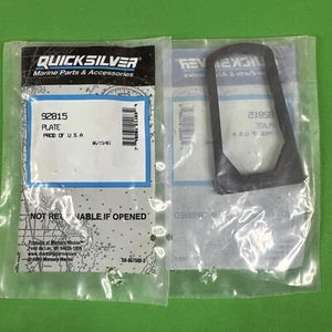 nos oem Quicksilver Mercury Marine Boat Support Plate Part No. 92815  (1p) - Picture 1 of 3