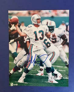 Dan Marino signed 8x10 Miami Dolphins Genuine NFL Merchandise 100% Authentic - Picture 1 of 3