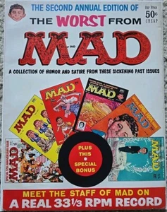 THE WORST FROM MAD #2 VF- 7.5 EC 1959 - Imagen 1 de 3