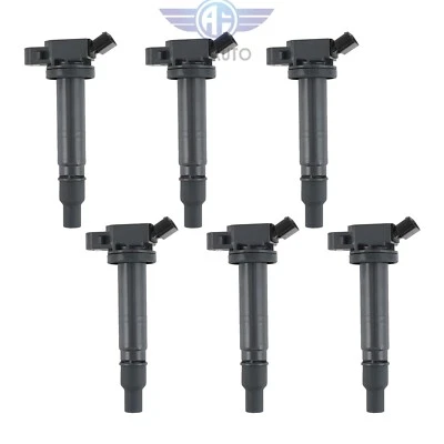 6PCS Ignition Coil For 2005-2012 Toyota Tacoma 4.0L 2.7L UF495 90919-02248 NEW - Image 1 of 4