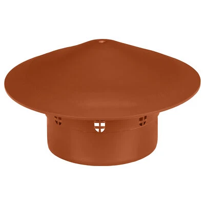 PL Vent Cowl 110mm Waste Pipe Terminal Valve Soil Pipe Air Vent Mushroom Vent Cap