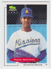 1991 Classic/Best - Pedro Martinez - #355 - Los Angeles Dodgers - NrMt-Mt