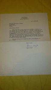 DAMON KNIGHT - Brief getippt und signiert (1 Stück, 12. August 1960) - Bild 1 von 3